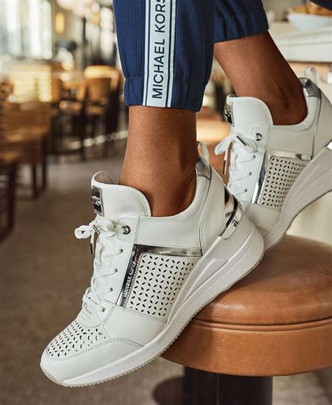 michael kors women's sneakers at macy's|Michael Kors shoes women sneakers.